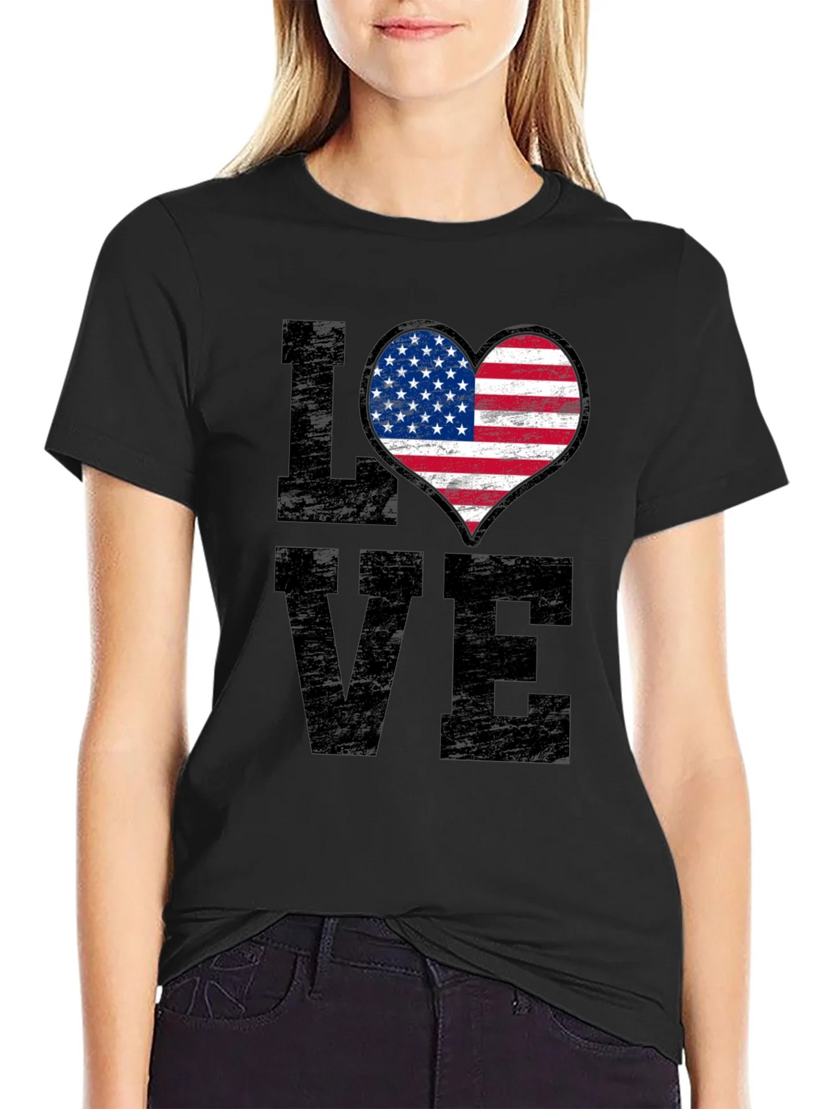 Patriotic Love T-Shirt product image 2
