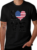 Patriotic Love T-Shirt product image 1