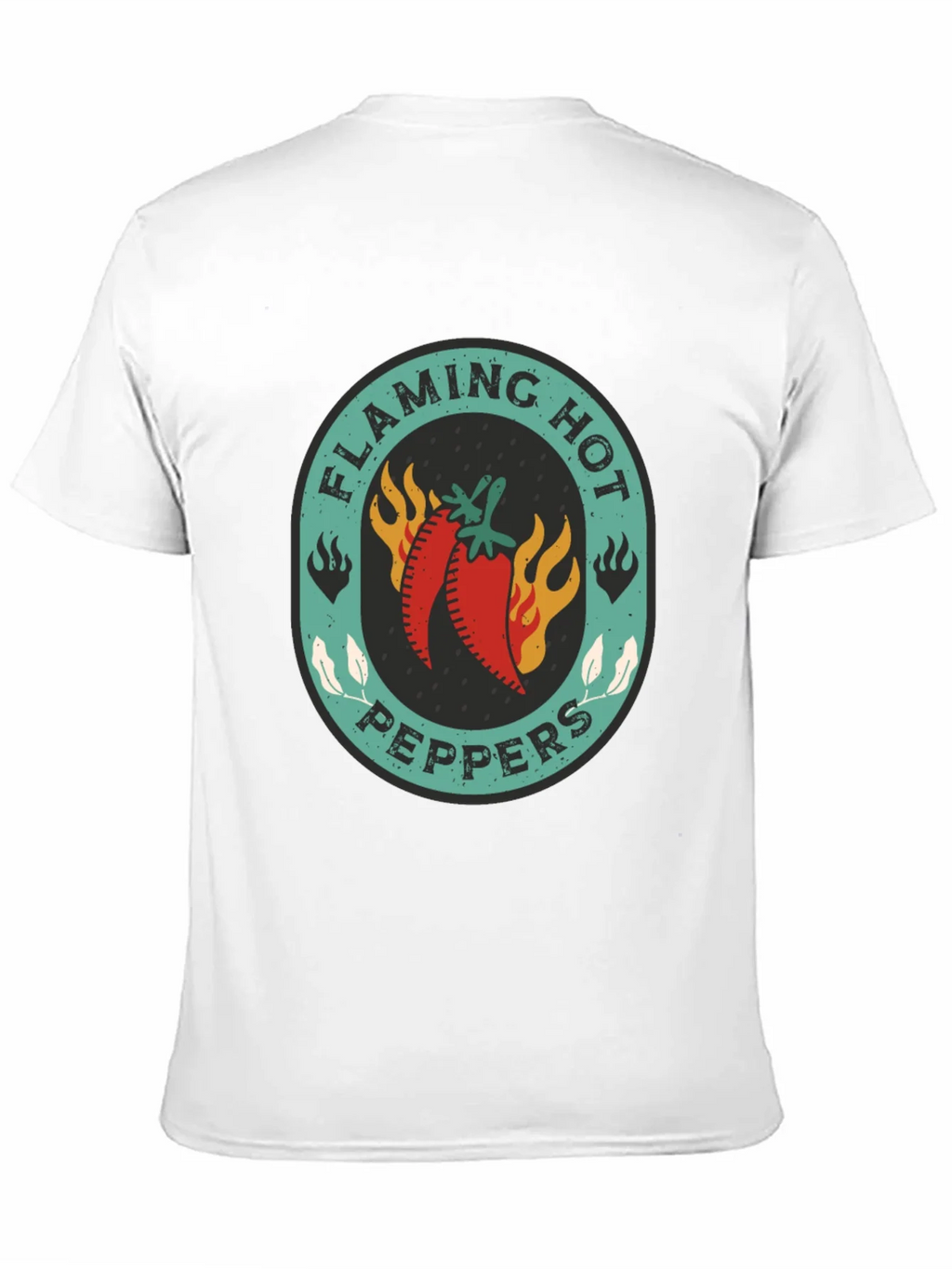 Flaming Hot Peppers Graphic Tee - Spicy Style product image 10