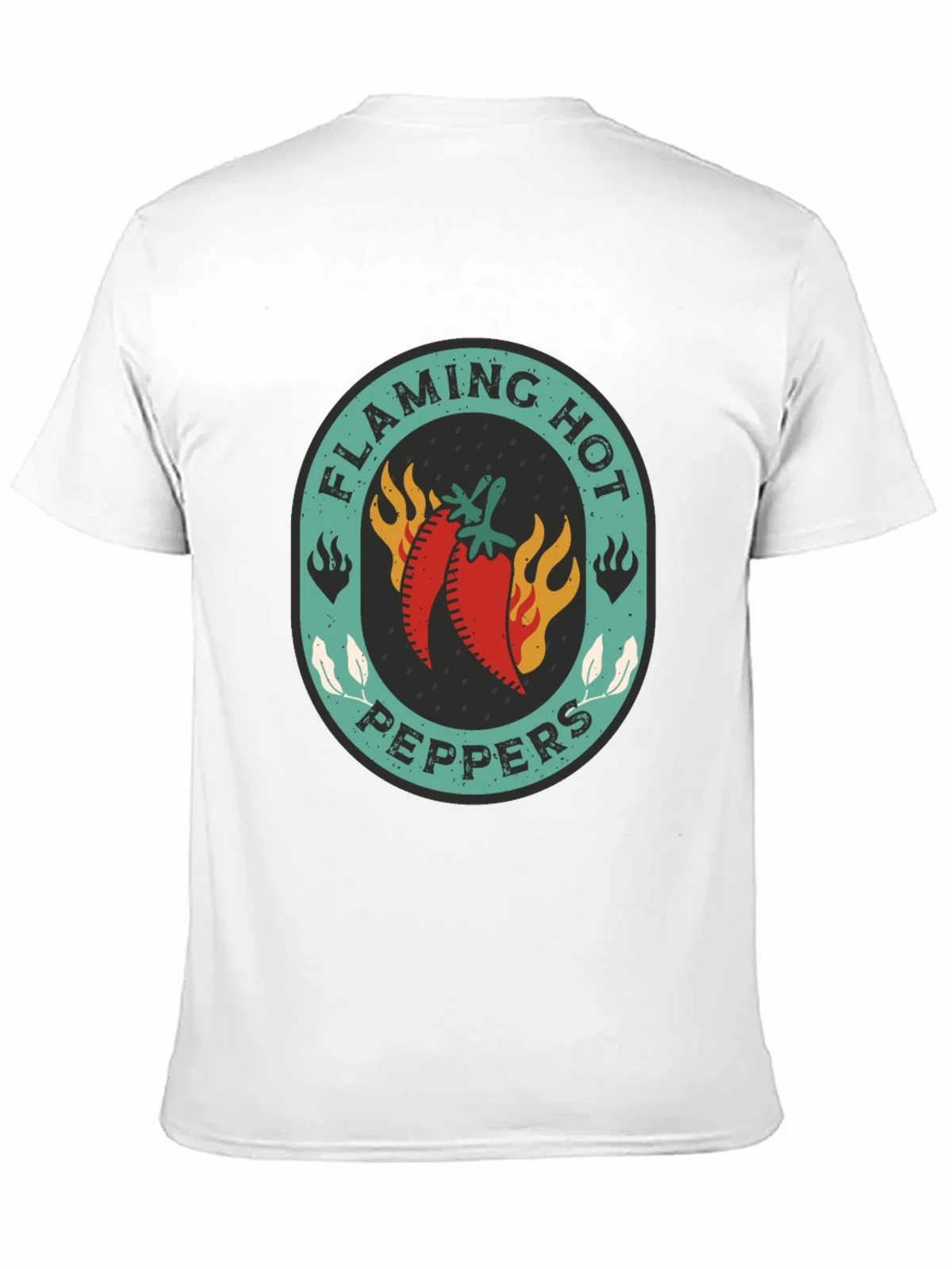 Flaming Hot Peppers Graphic Tee - Spicy Style product image 10