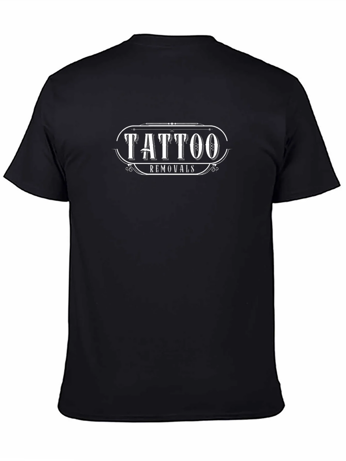 Tattoo Removals Graphic T-Shirt - Black Cotton Tee product image 4