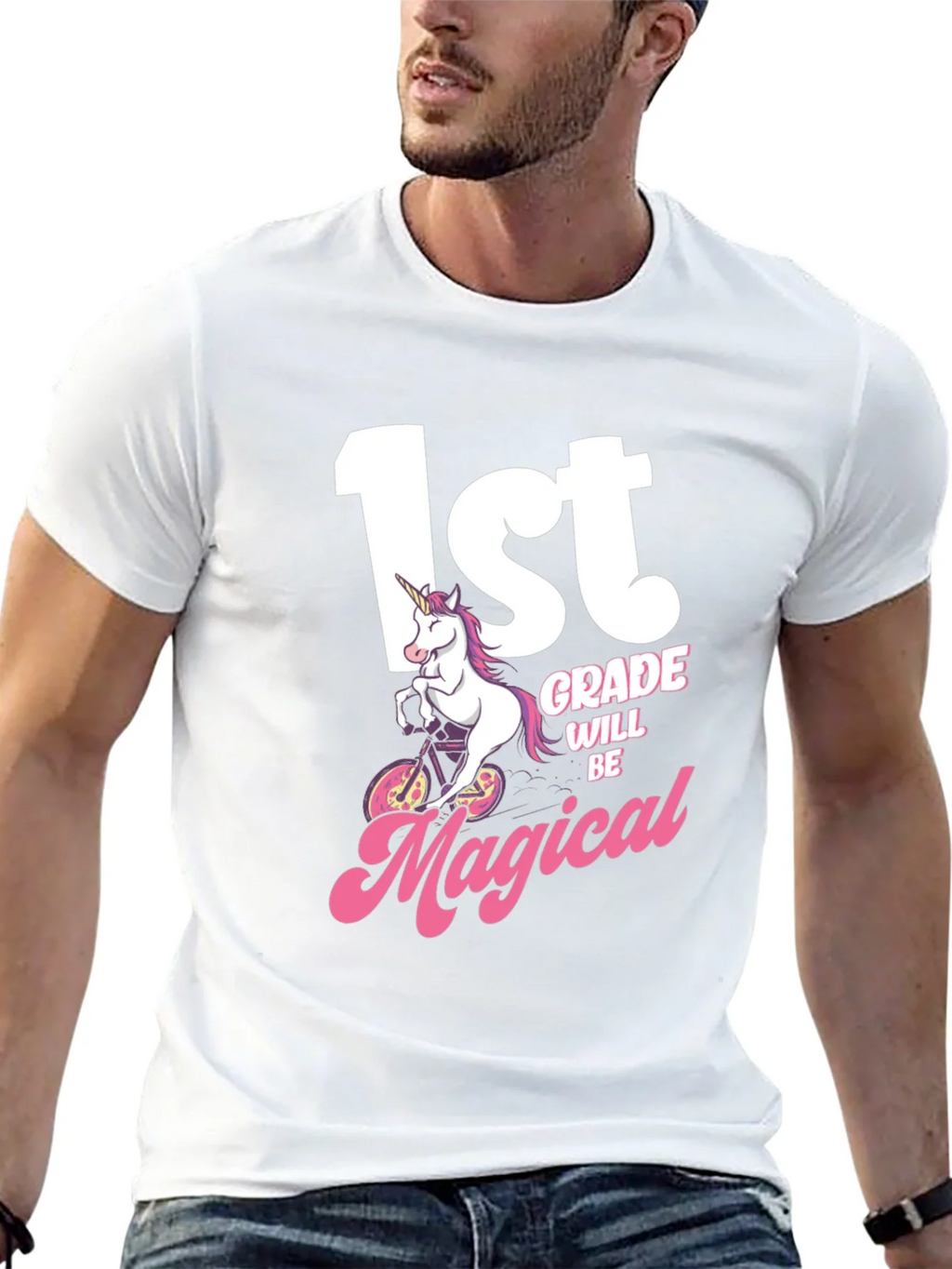 1st Grade Magical Unicorn T-Shirt product image 12
