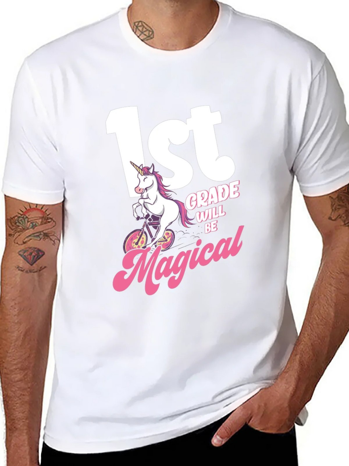 1st Grade Magical Unicorn T-Shirt product image 7