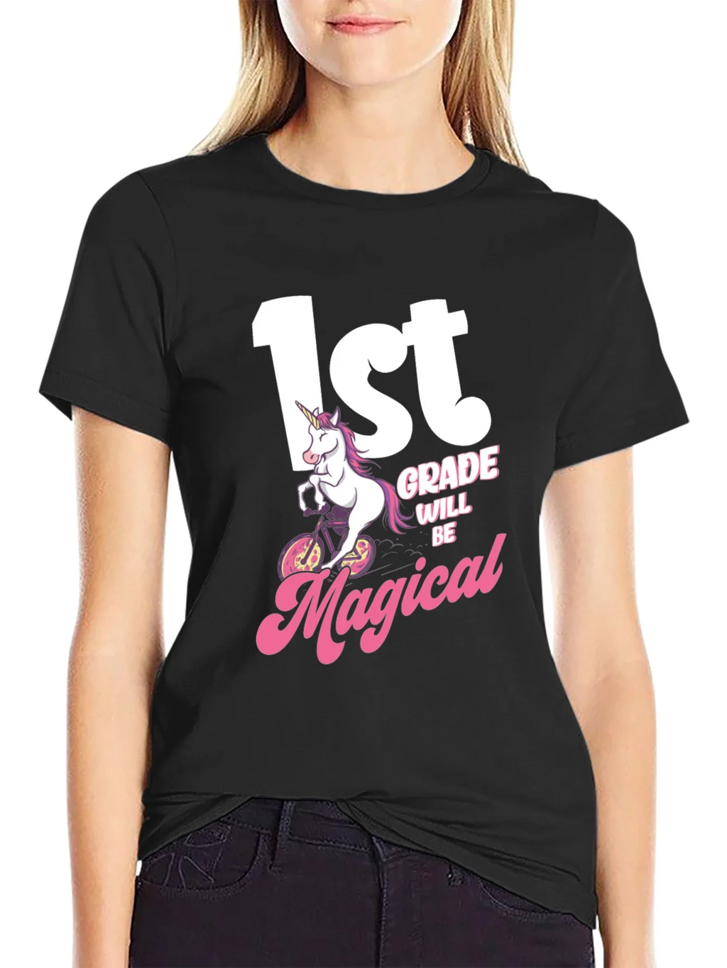 1st Grade Magical Unicorn T-Shirt product image 2