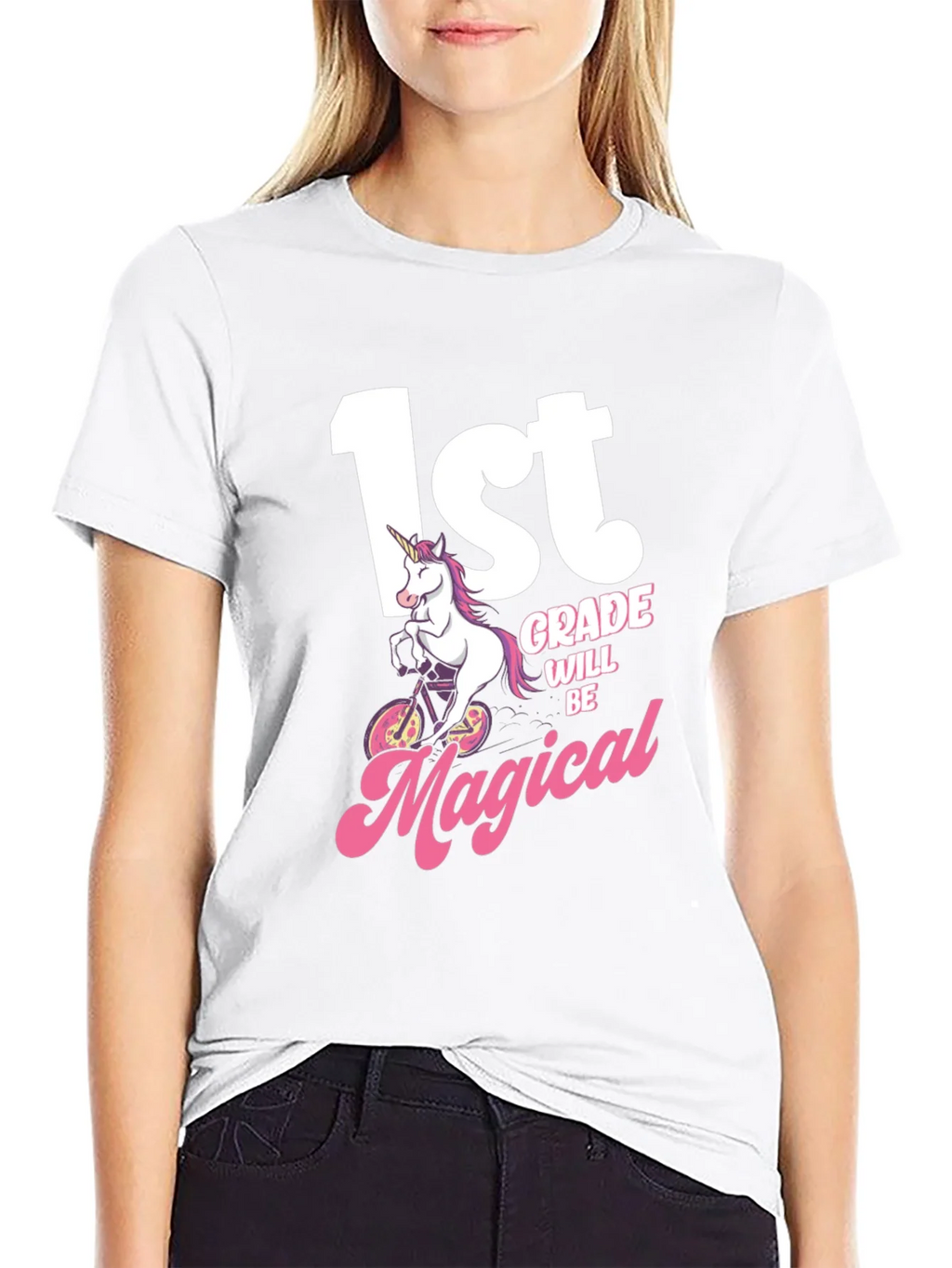 1st Grade Magical Unicorn T-Shirt product image 8