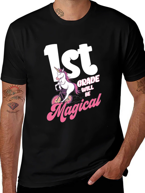 1st Grade Magical Unicorn T-Shirt product image 1