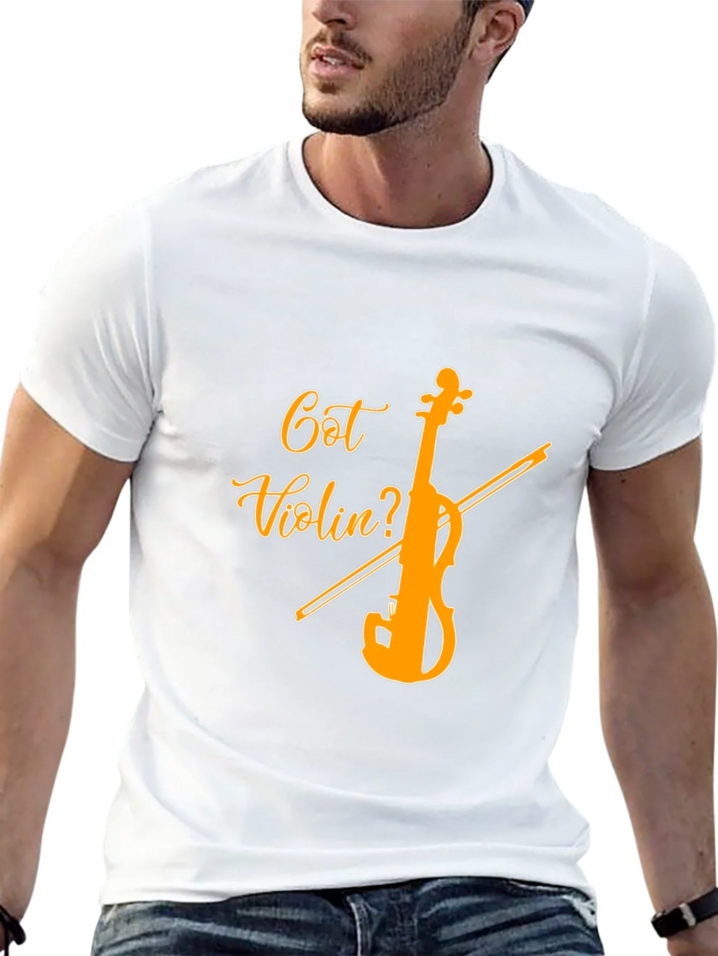 Got Violin? Black Graphic Tee - Music Lover product image 12