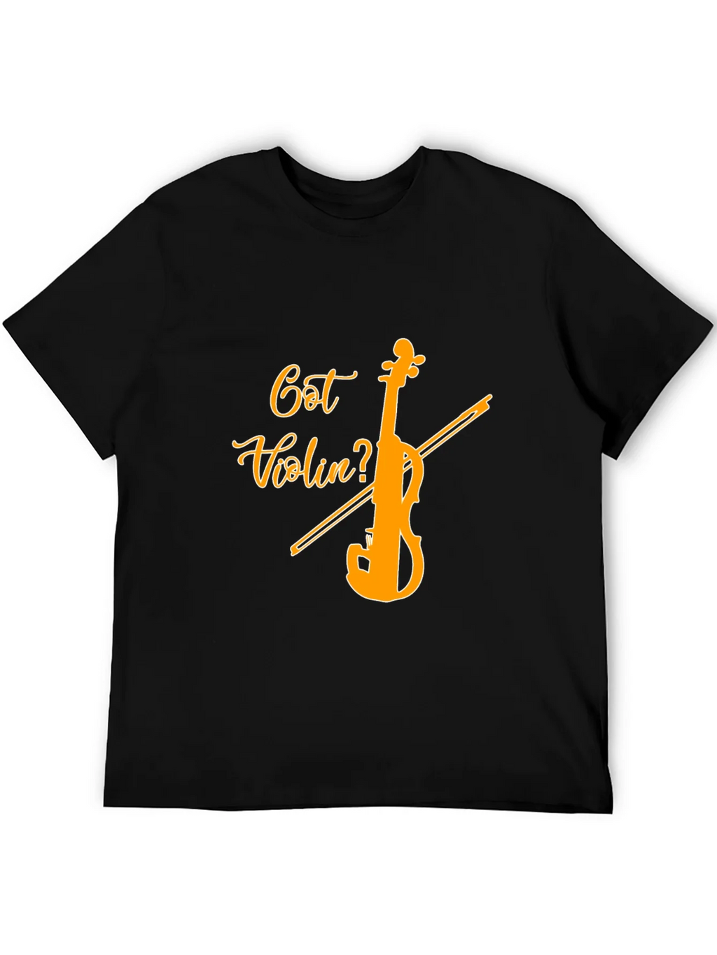 Got Violin? Black Graphic Tee - Music Lover product image 5