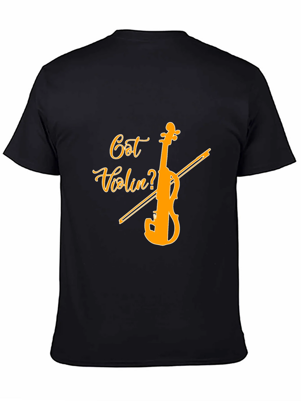 Got Violin? Black Graphic Tee - Music Lover product image 4