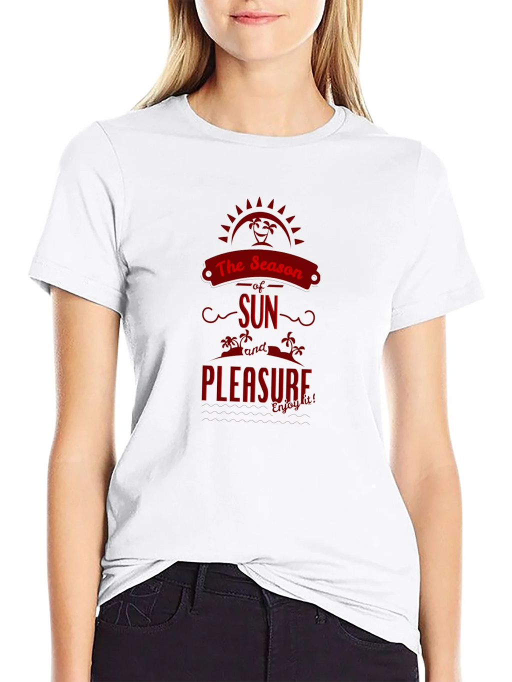 The Season of Sun T-Shirt - Black Graphic Tee product image 8