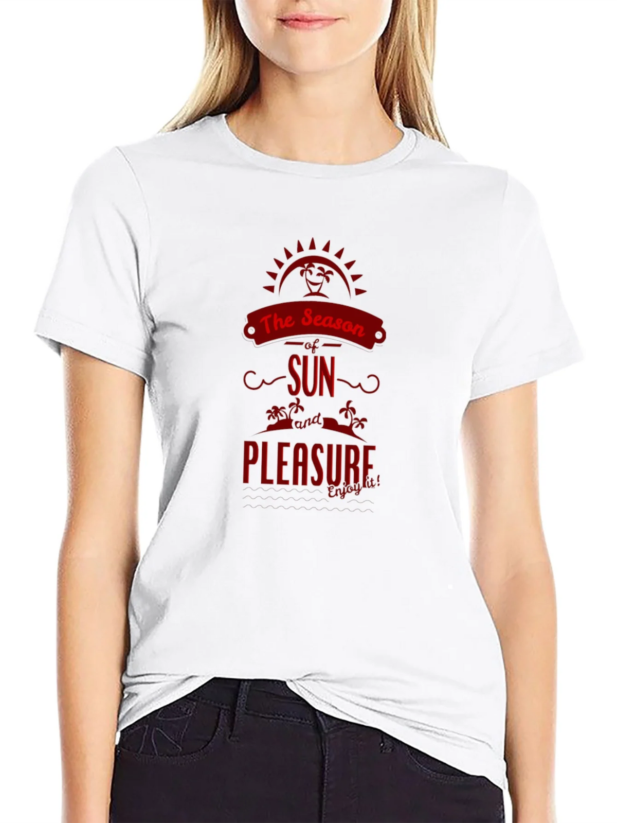 The Season of Sun T-Shirt - Black Graphic Tee product image 8