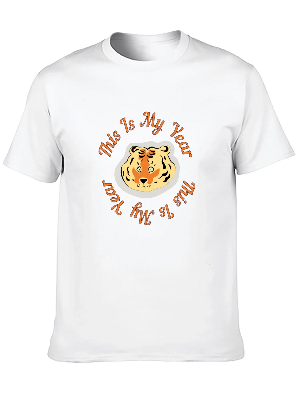 Tiger Year Graphic Tee - Black Cotton Comfort product image 9