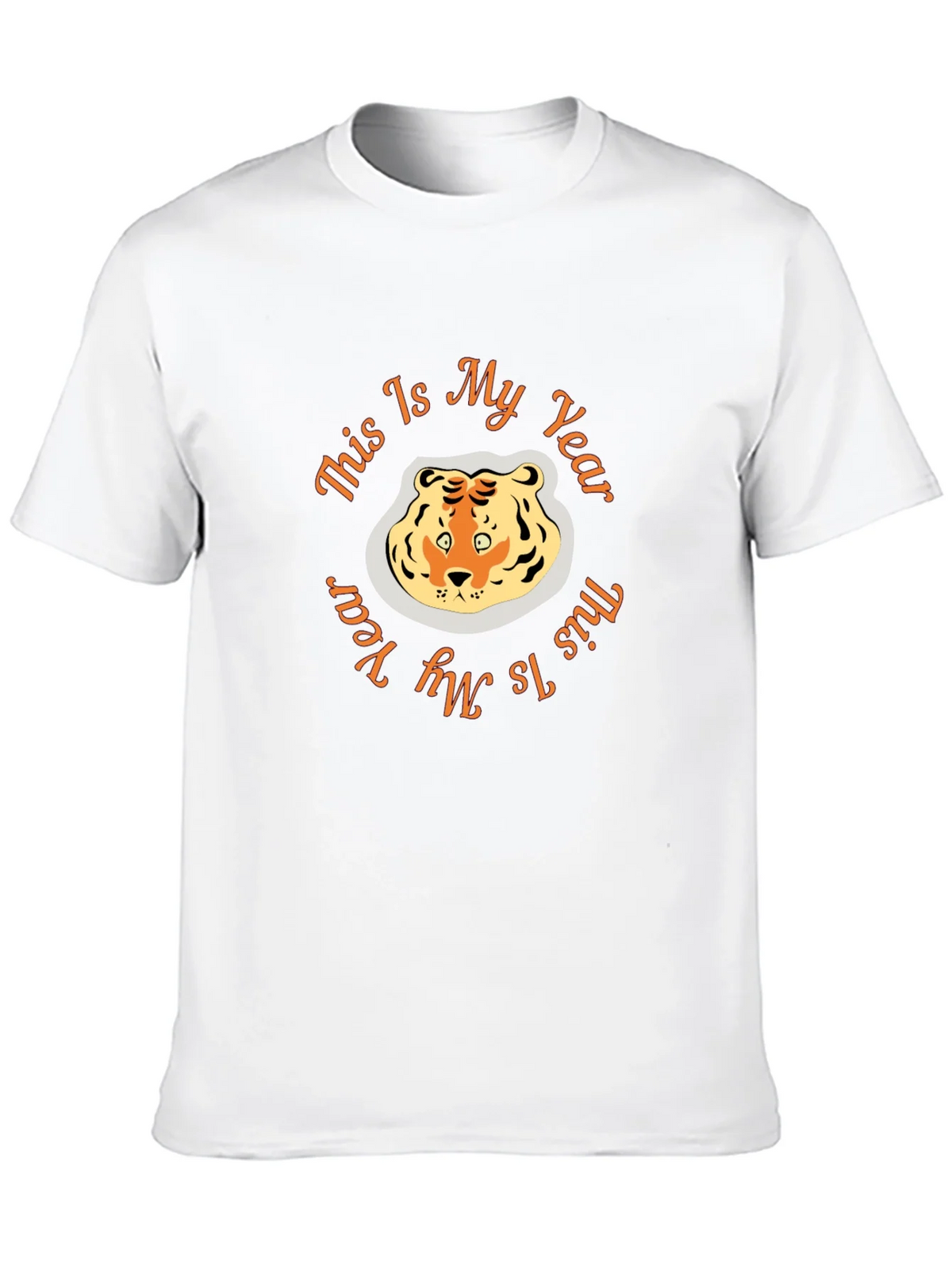 Tiger Year Graphic Tee - Black Cotton Comfort product image 9