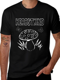 Herbstkind Mushroom Graphic Tee - Fall Season T-Shirt product image 1
