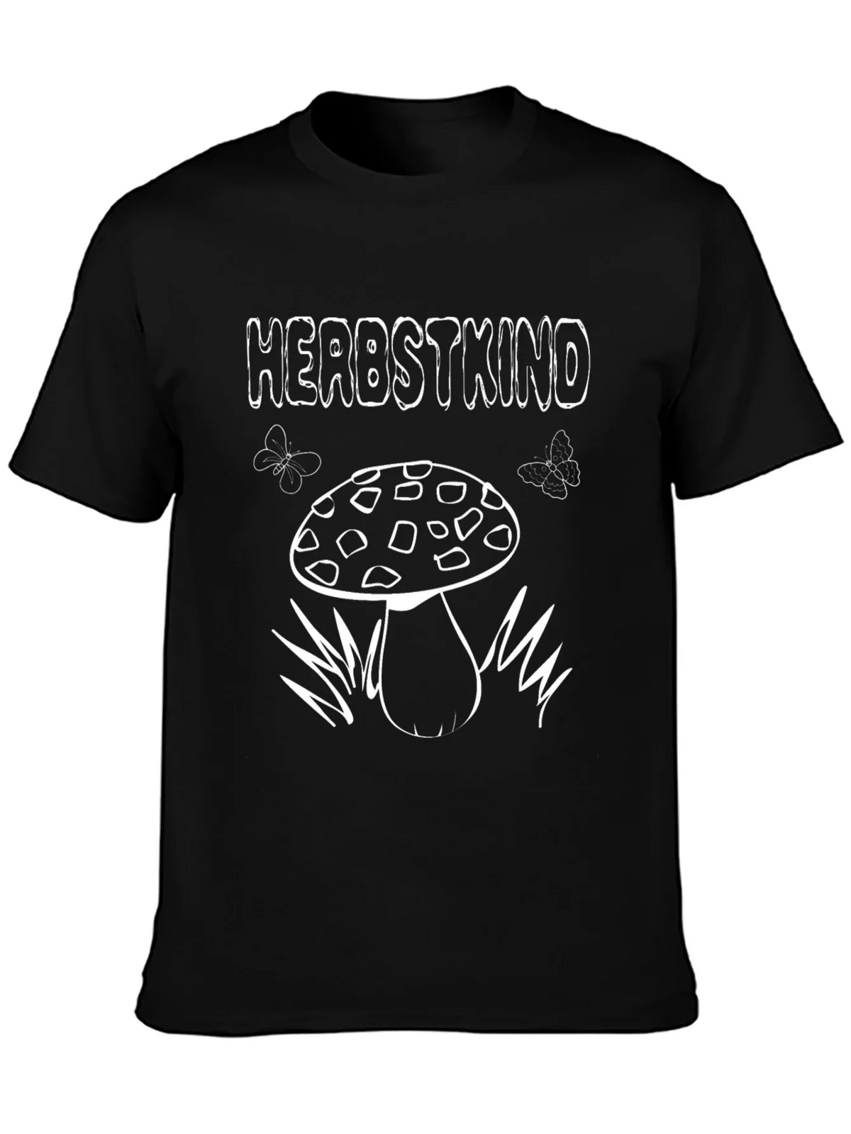 Herbstkind Mushroom Graphic Tee - Fall Season T-Shirt product image 3