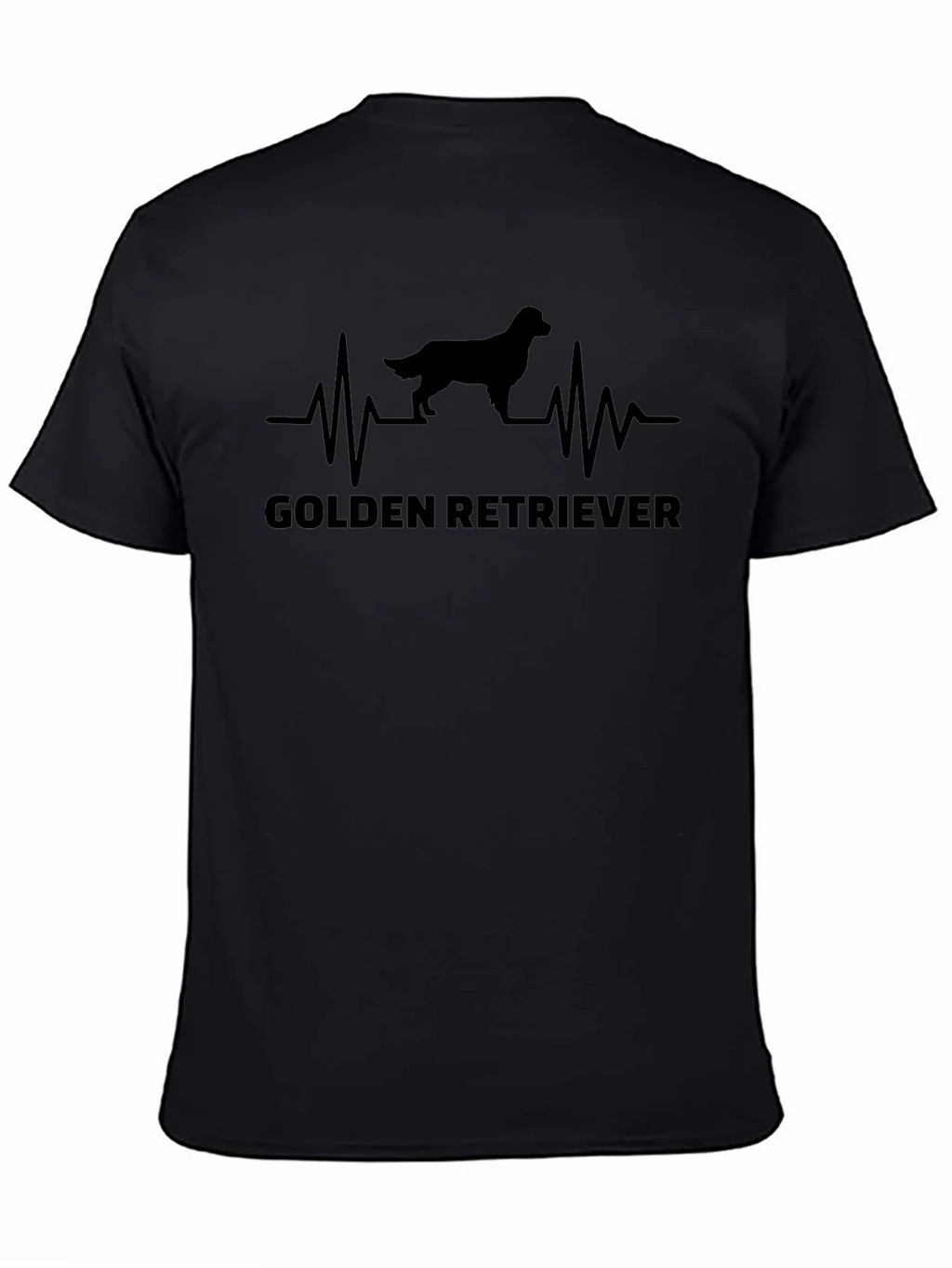 Golden Retriever Heartbeat T-Shirt Dog Lover Tee product image 4