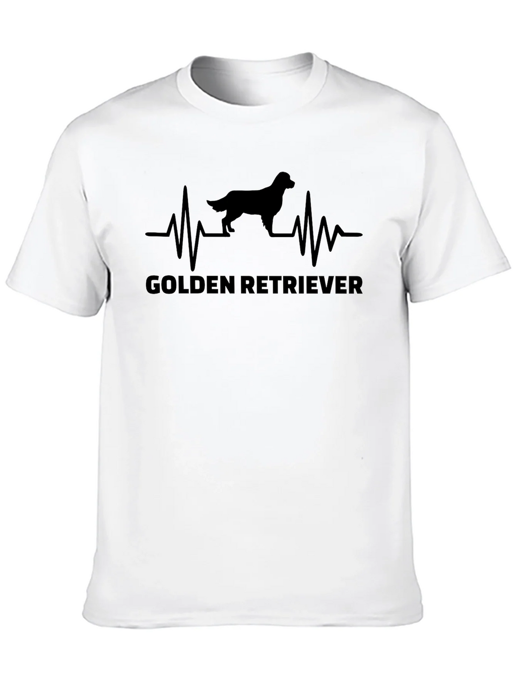 Golden Retriever Heartbeat T-Shirt Dog Lover Tee product image 9