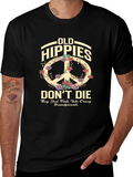 Old Hippies Dont Die T-Shirt product image 1