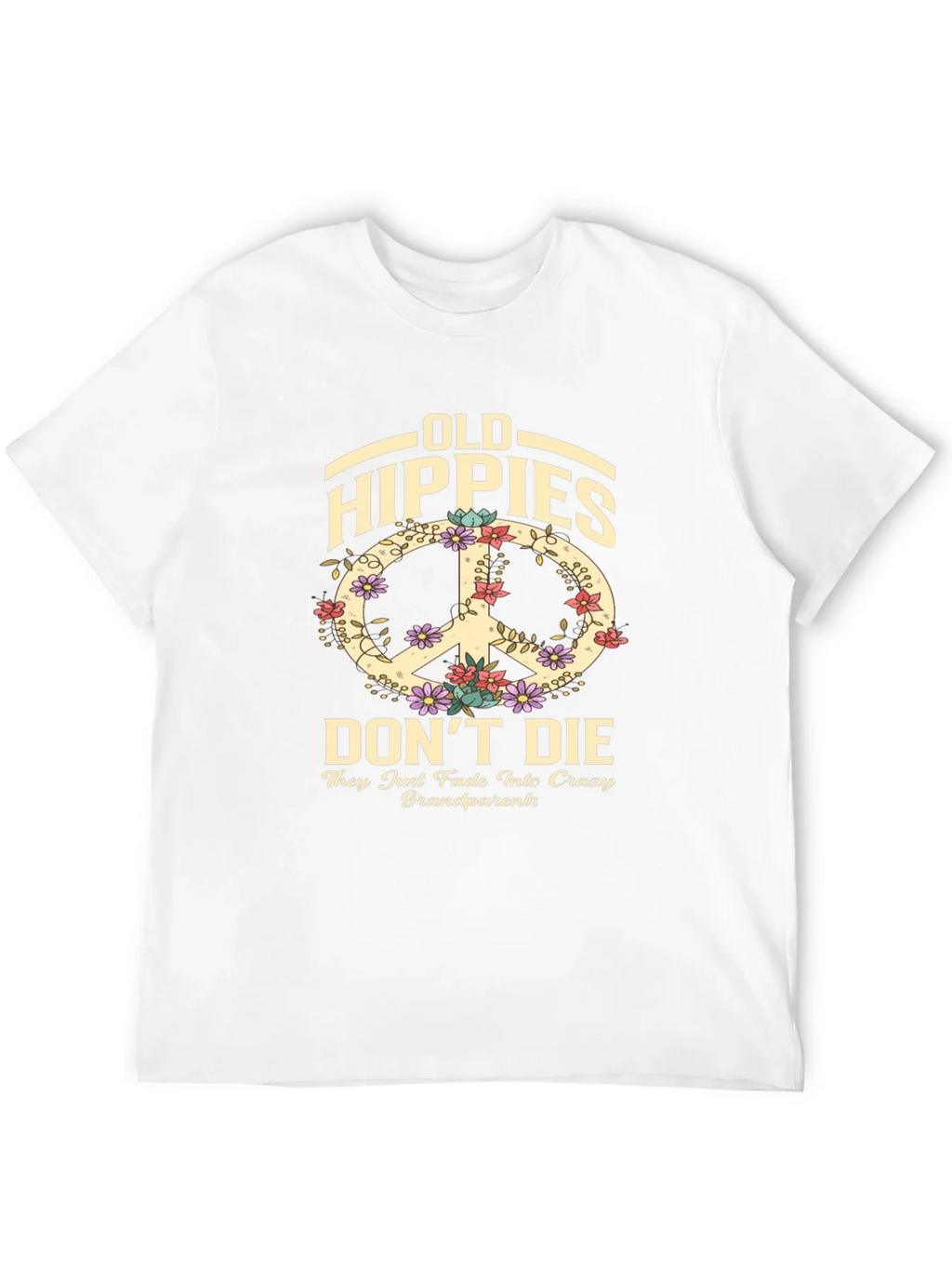 Old Hippies Dont Die T-Shirt product image 11