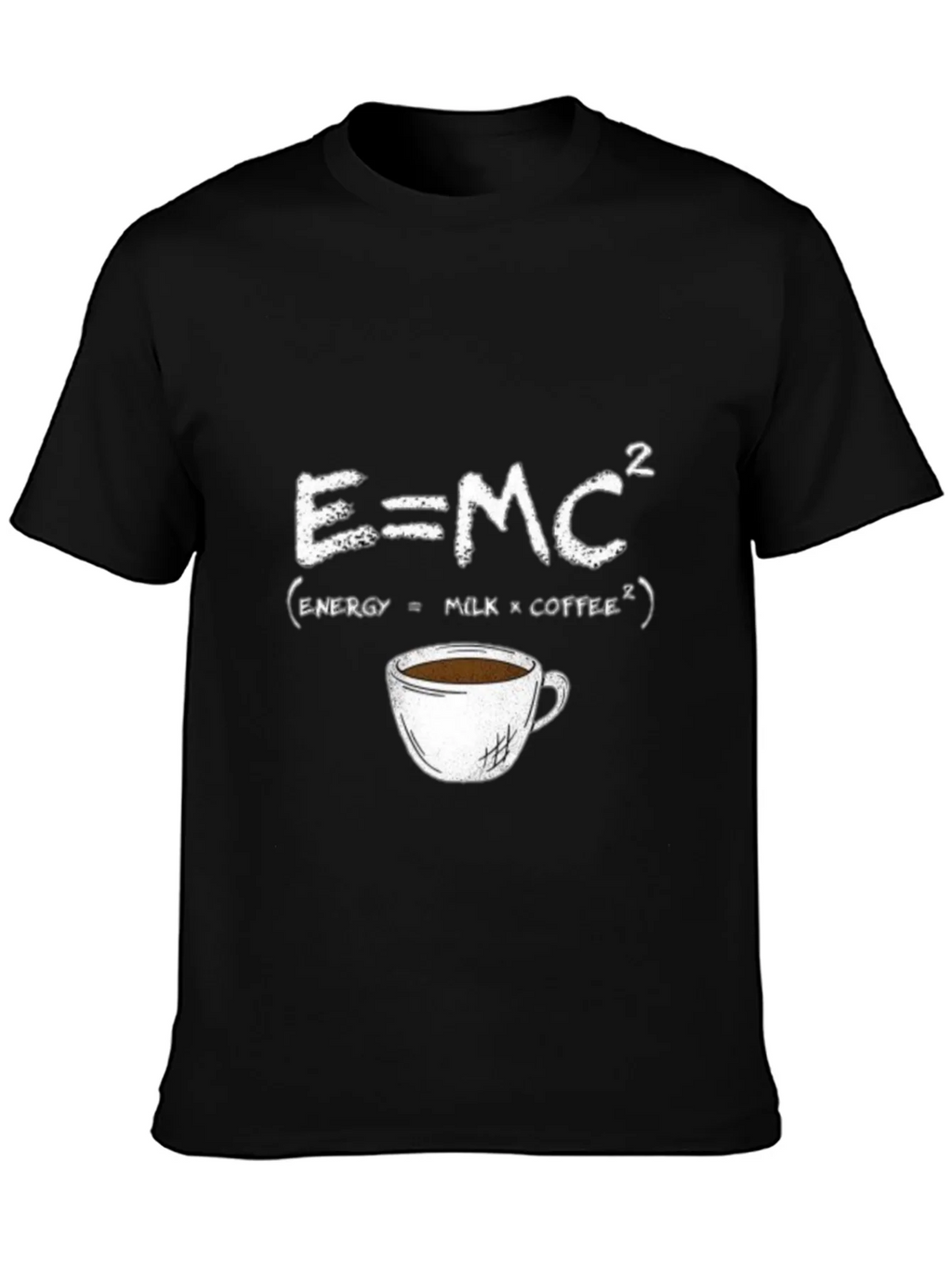 E=MC² Coffee T-Shirt - Energy Formula Tee product image 3