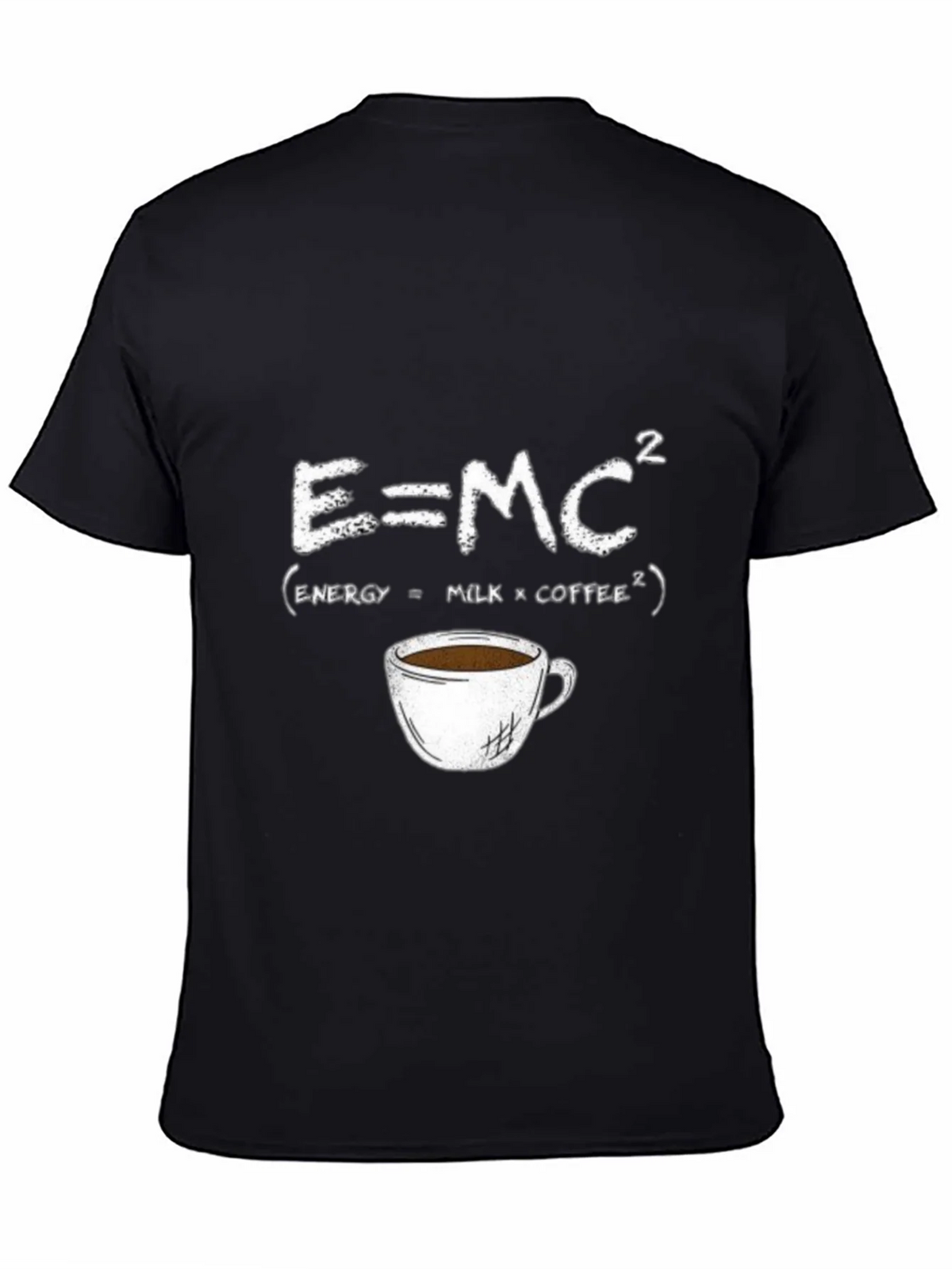 E=MC² Coffee T-Shirt - Energy Formula Tee product image 4