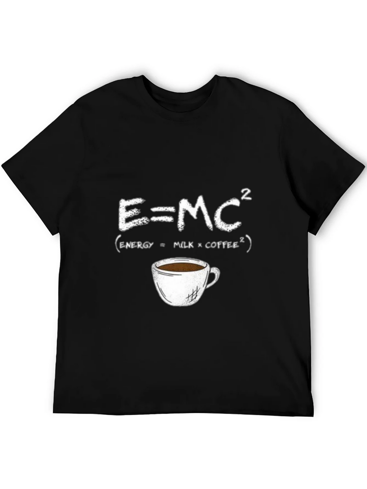E=MC² Coffee T-Shirt - Energy Formula Tee product image 5