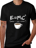 E=MC² Coffee T-Shirt - Energy Formula Tee product image 1