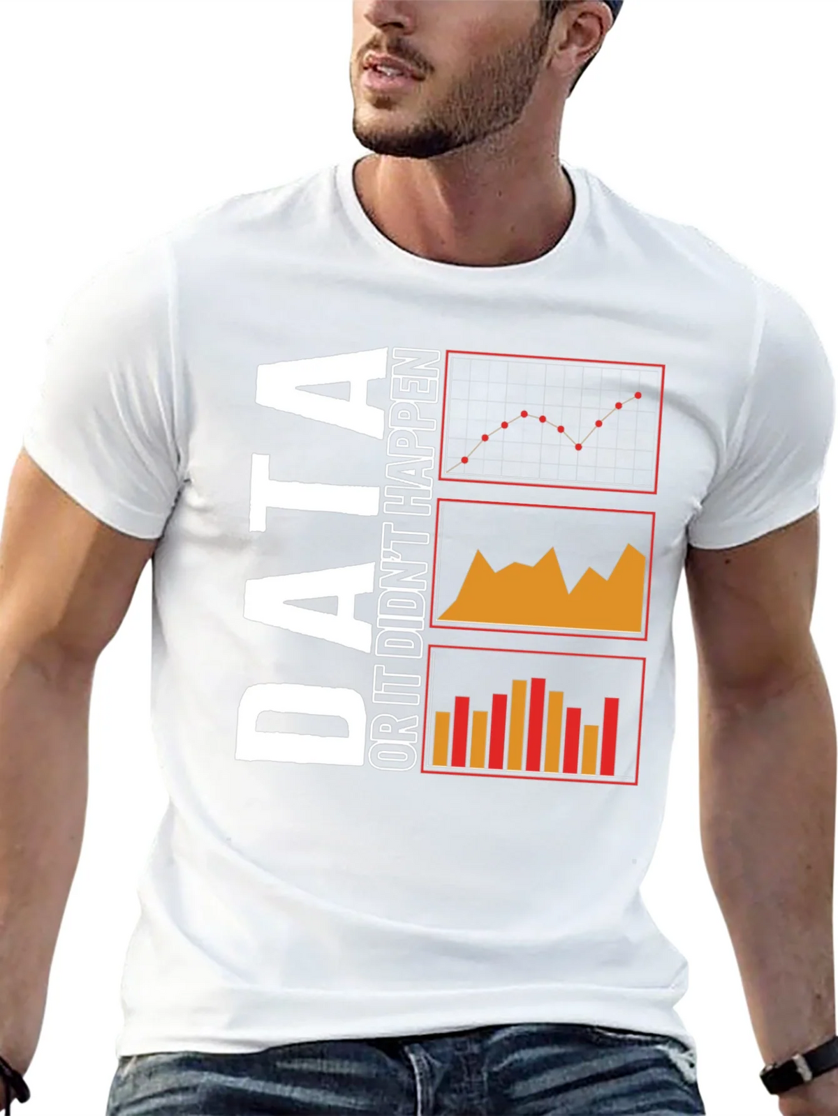 Data or It Didnt Happen Black T-Shirt product image 12
