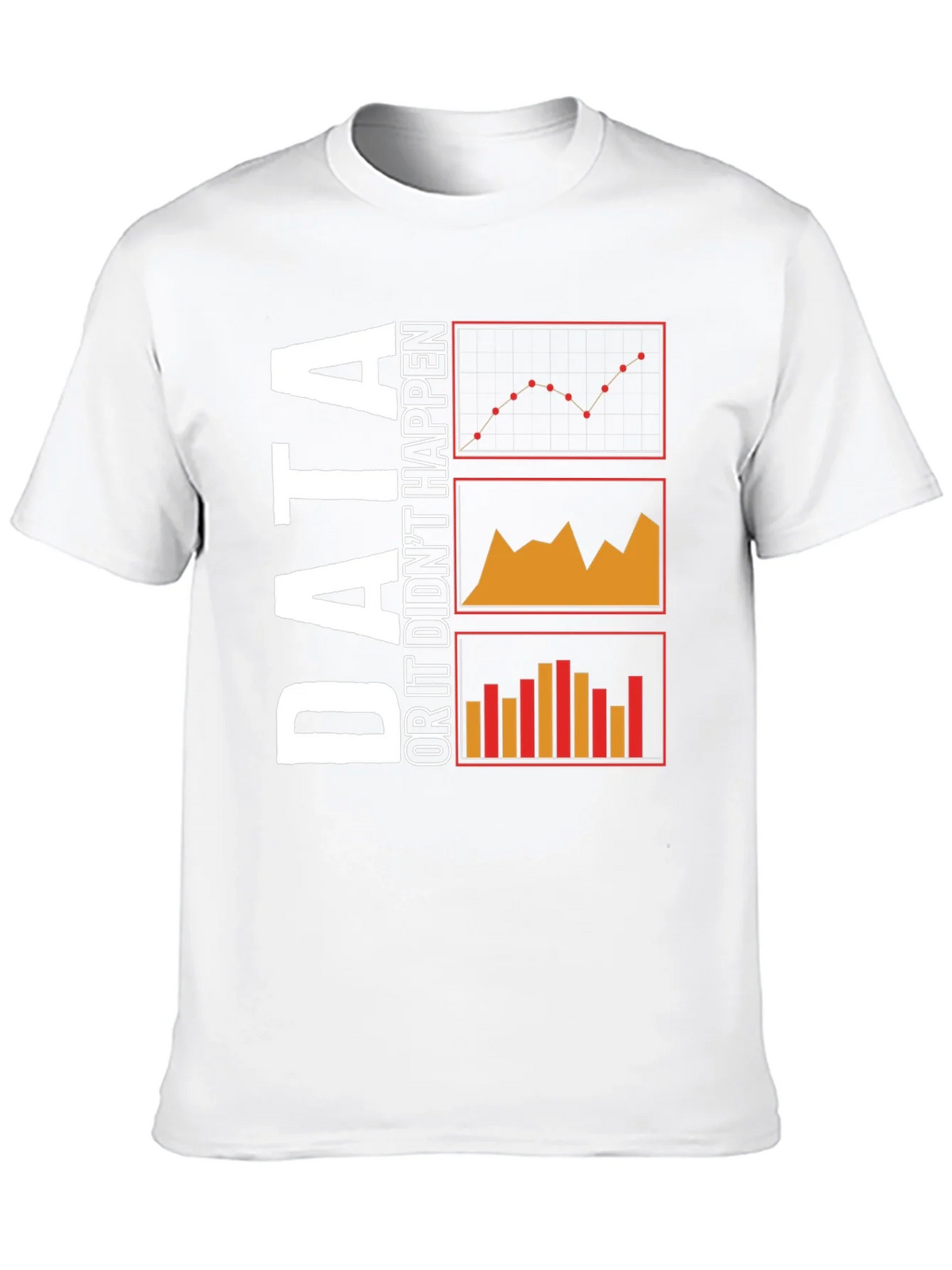 Data or It Didnt Happen Black T-Shirt product image 9