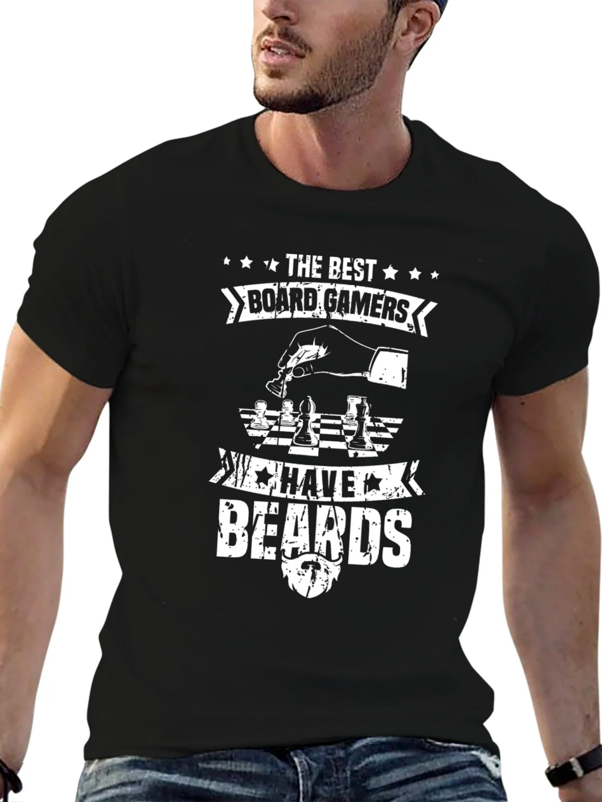 The Best Board Gamers Have Beards T-Shirt product image 6