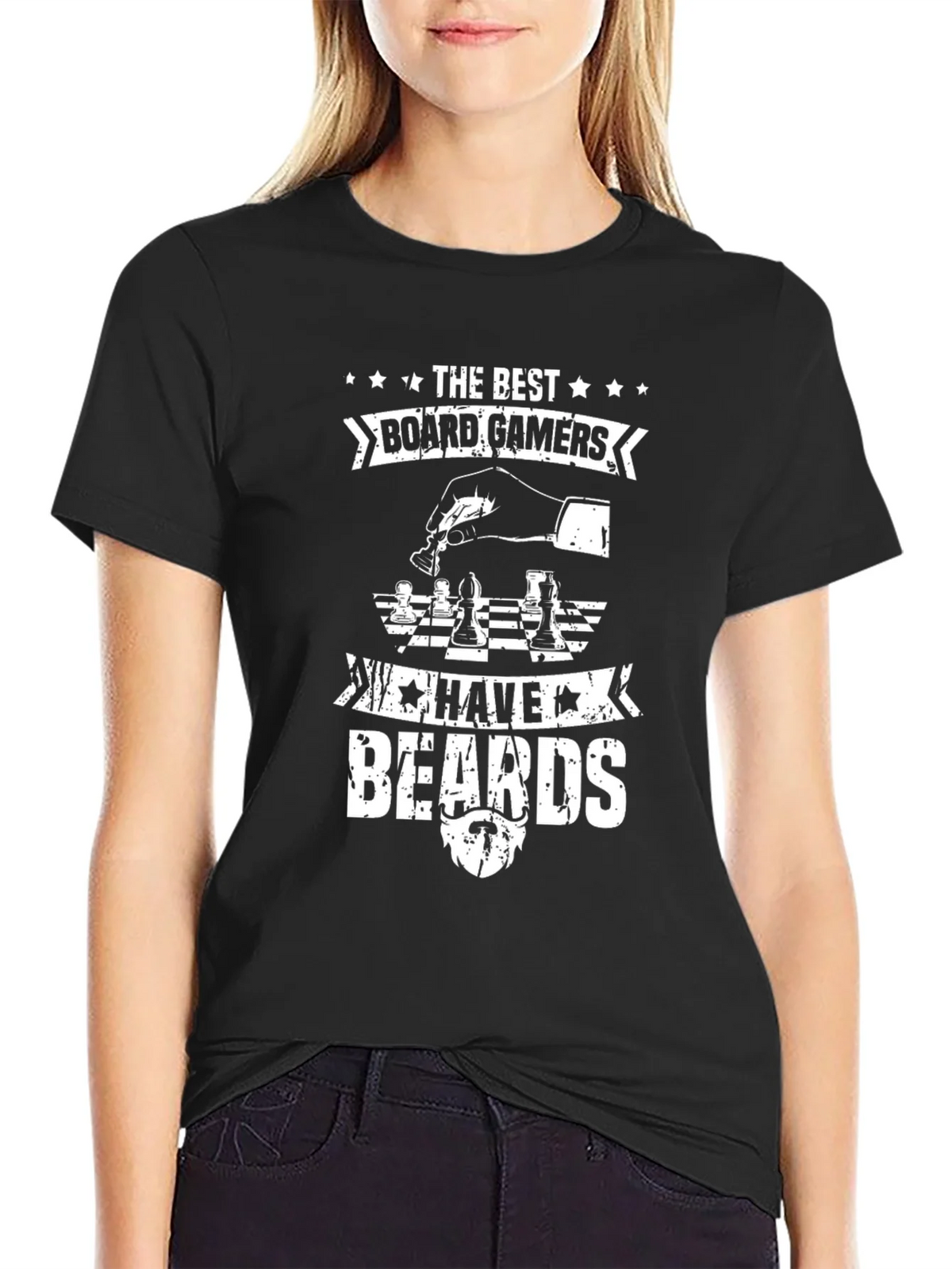 The Best Board Gamers Have Beards T-Shirt product image 2