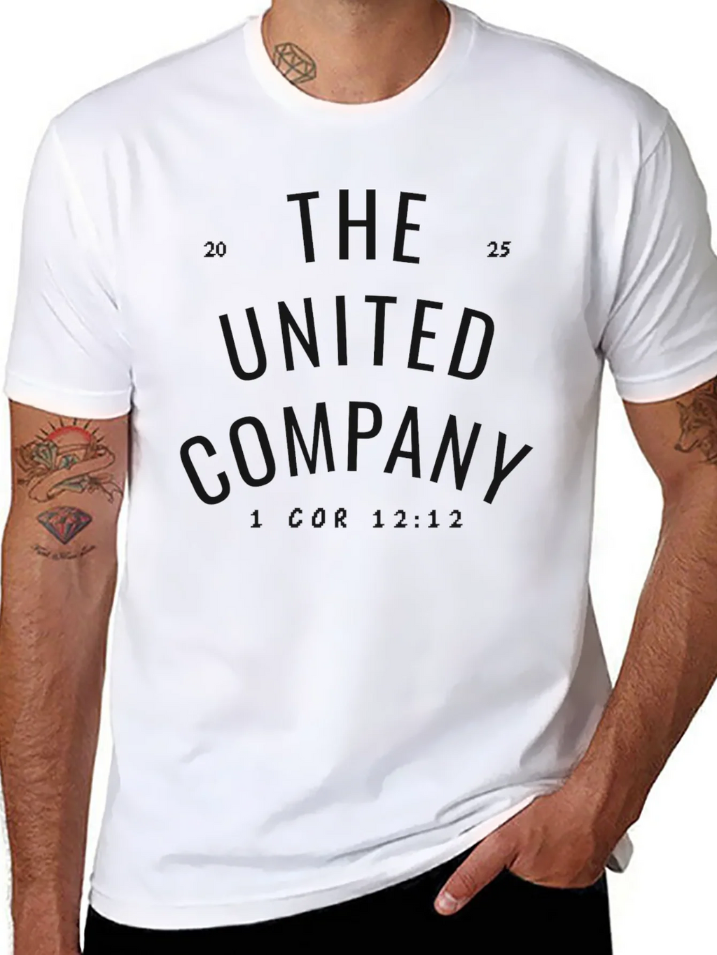 Mens Basic Black Short Sleeve T-Shirt product image 7