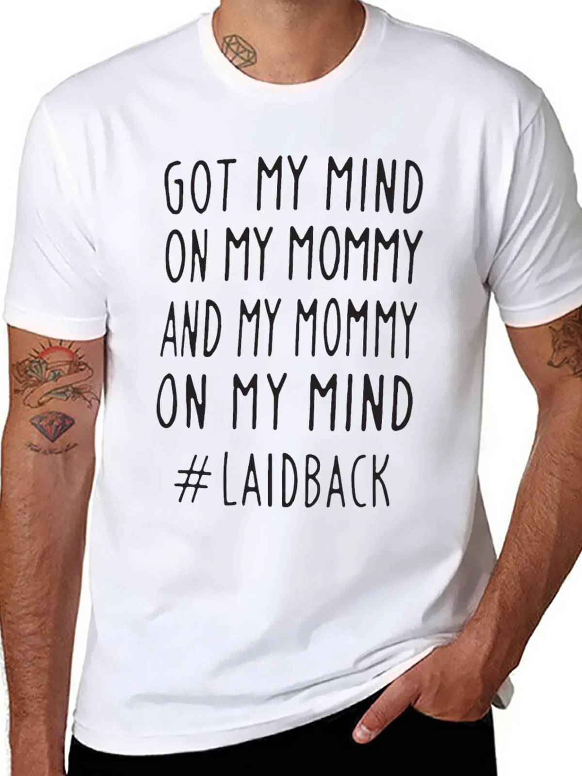 Mind on My Mommy T-Shirt - #Laidback Tee product image 7