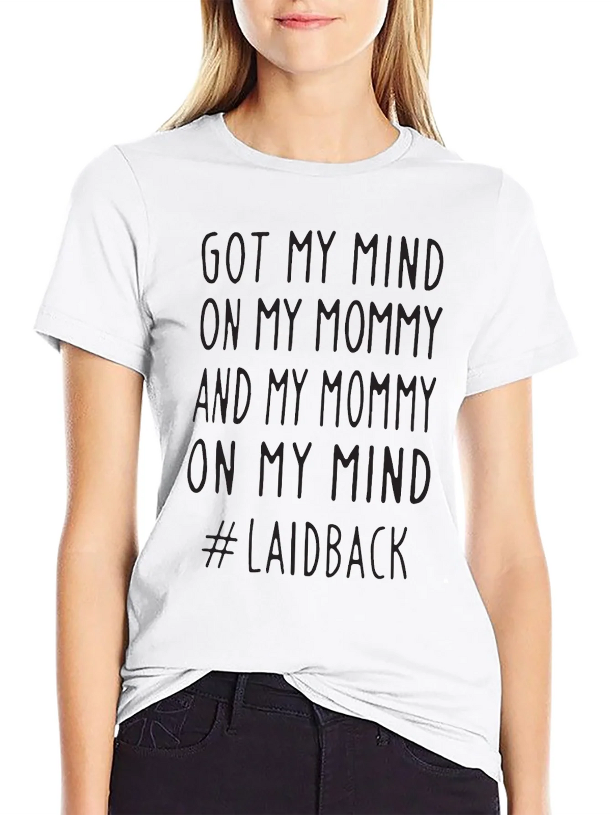 Mind on My Mommy T-Shirt - #Laidback Tee product image 8