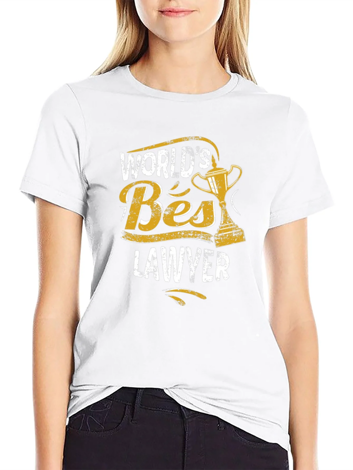 Worlds Best Lawyer T-Shirt product image 8