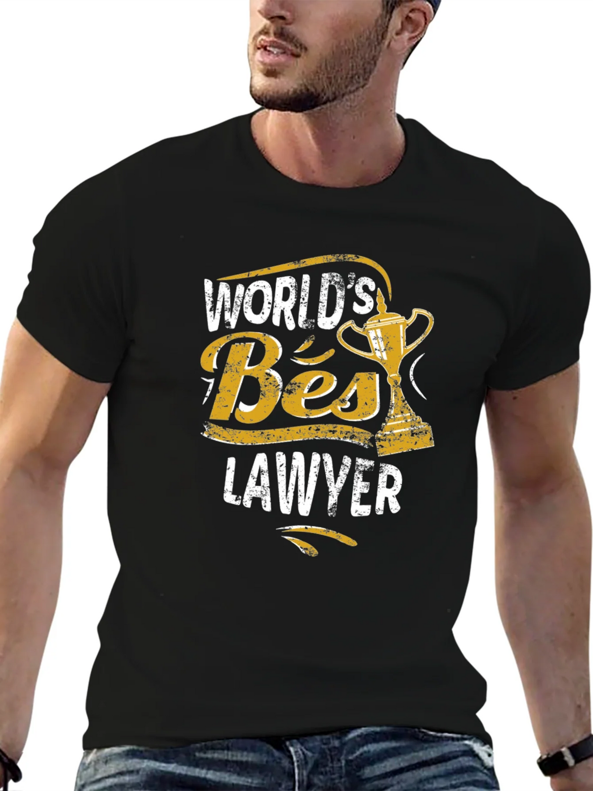 Worlds Best Lawyer T-Shirt product image 6