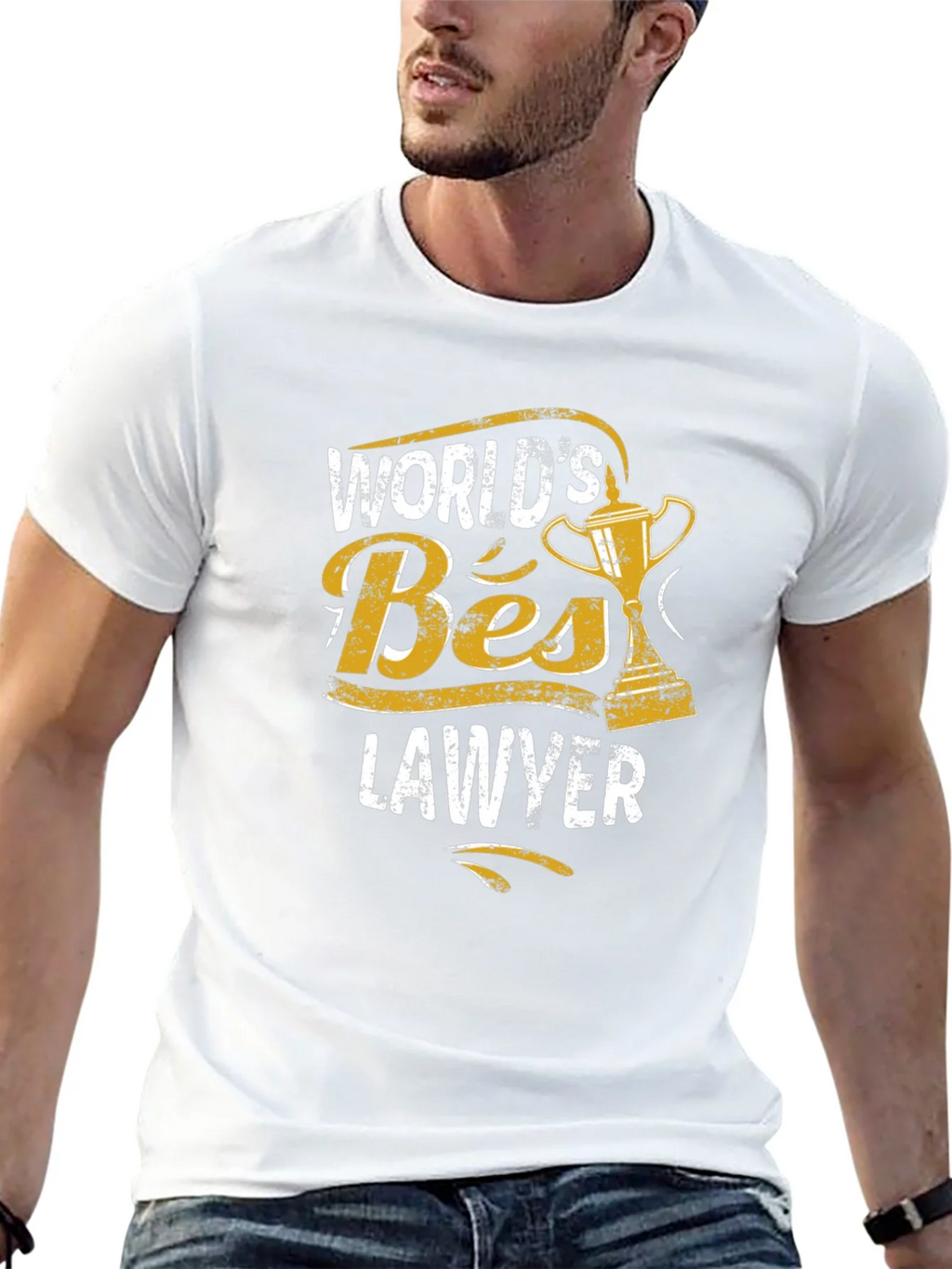 Worlds Best Lawyer T-Shirt product image 12