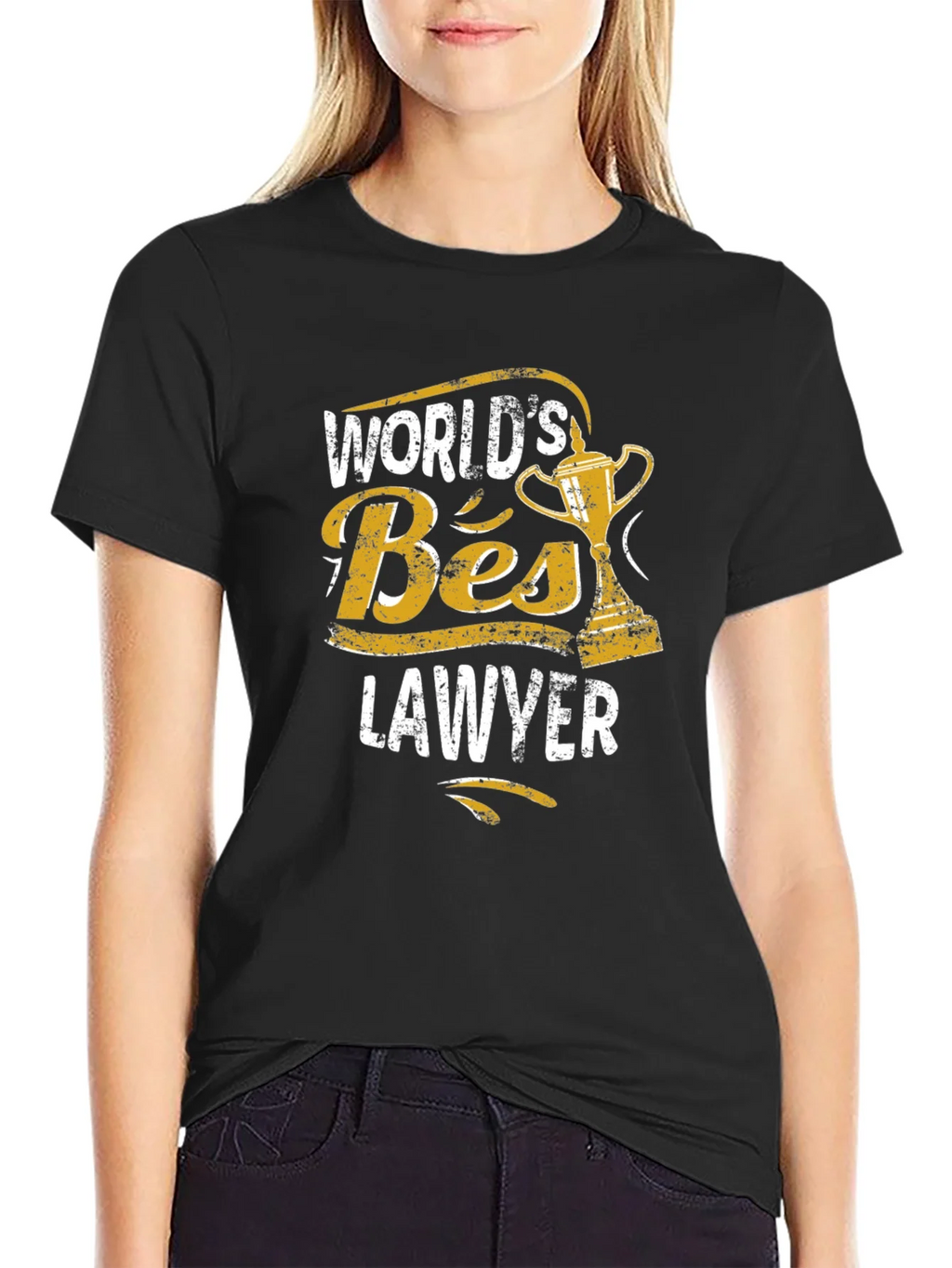 Worlds Best Lawyer T-Shirt product image 2