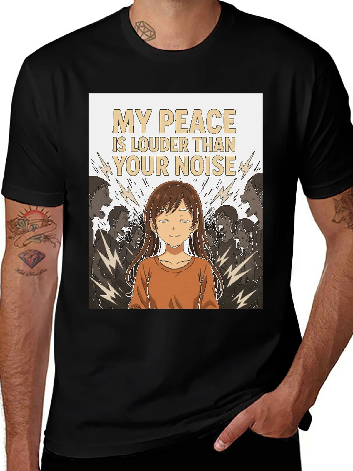 My Peace T-Shirt - Louder Than Your Noise product image 1