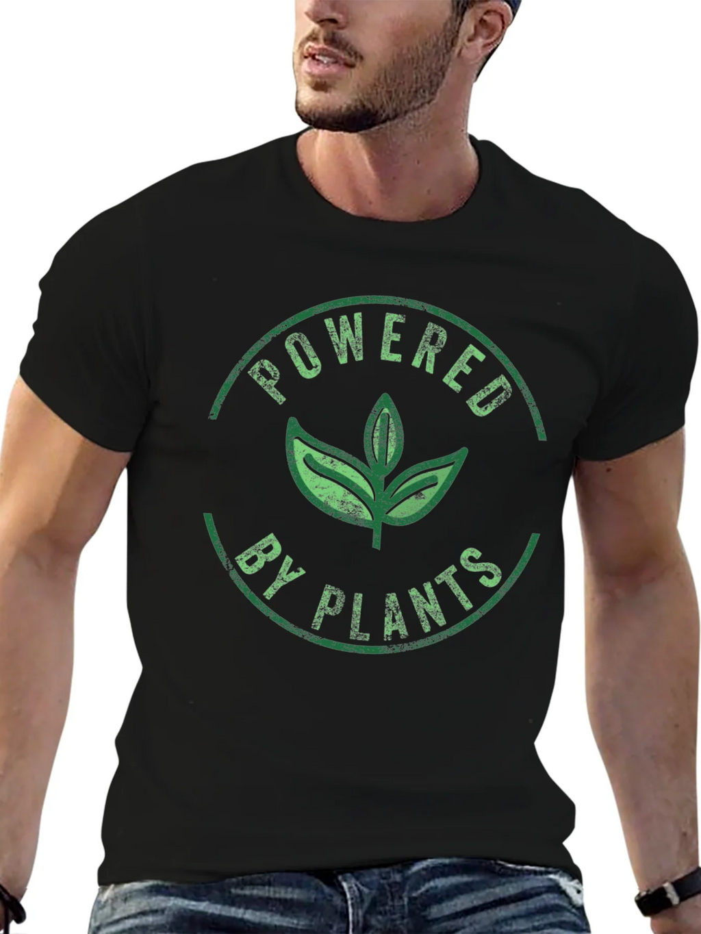 Powered By Plants T-Shirt - Vegan Friendly Tee product image 6