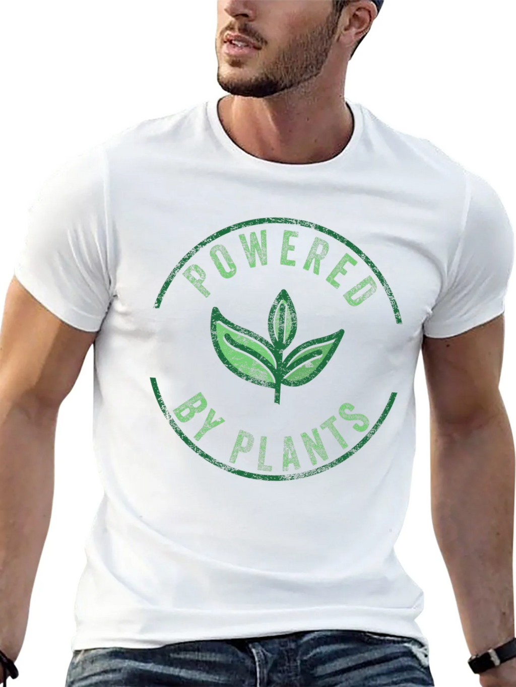 Powered By Plants T-Shirt - Vegan Friendly Tee product image 12