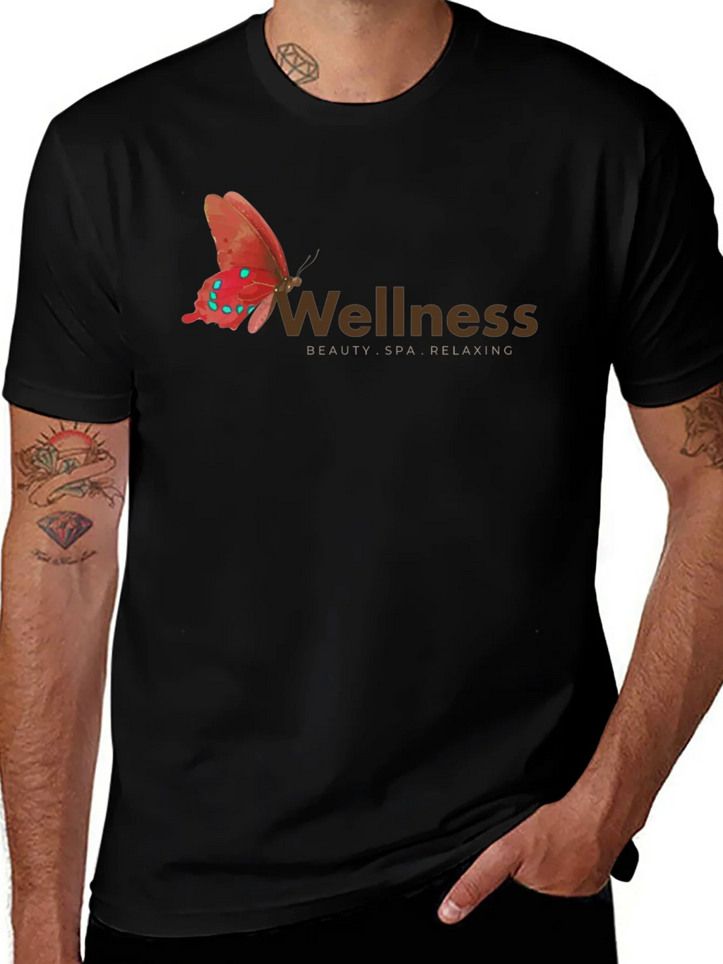 Wellness Beauty Spa Relaxing Graphic T-Shirt product image 1
