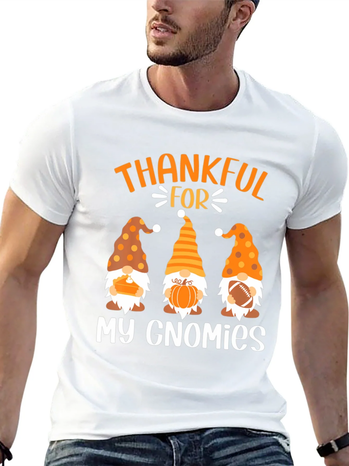 Thankful Gnomies Tee product image 12
