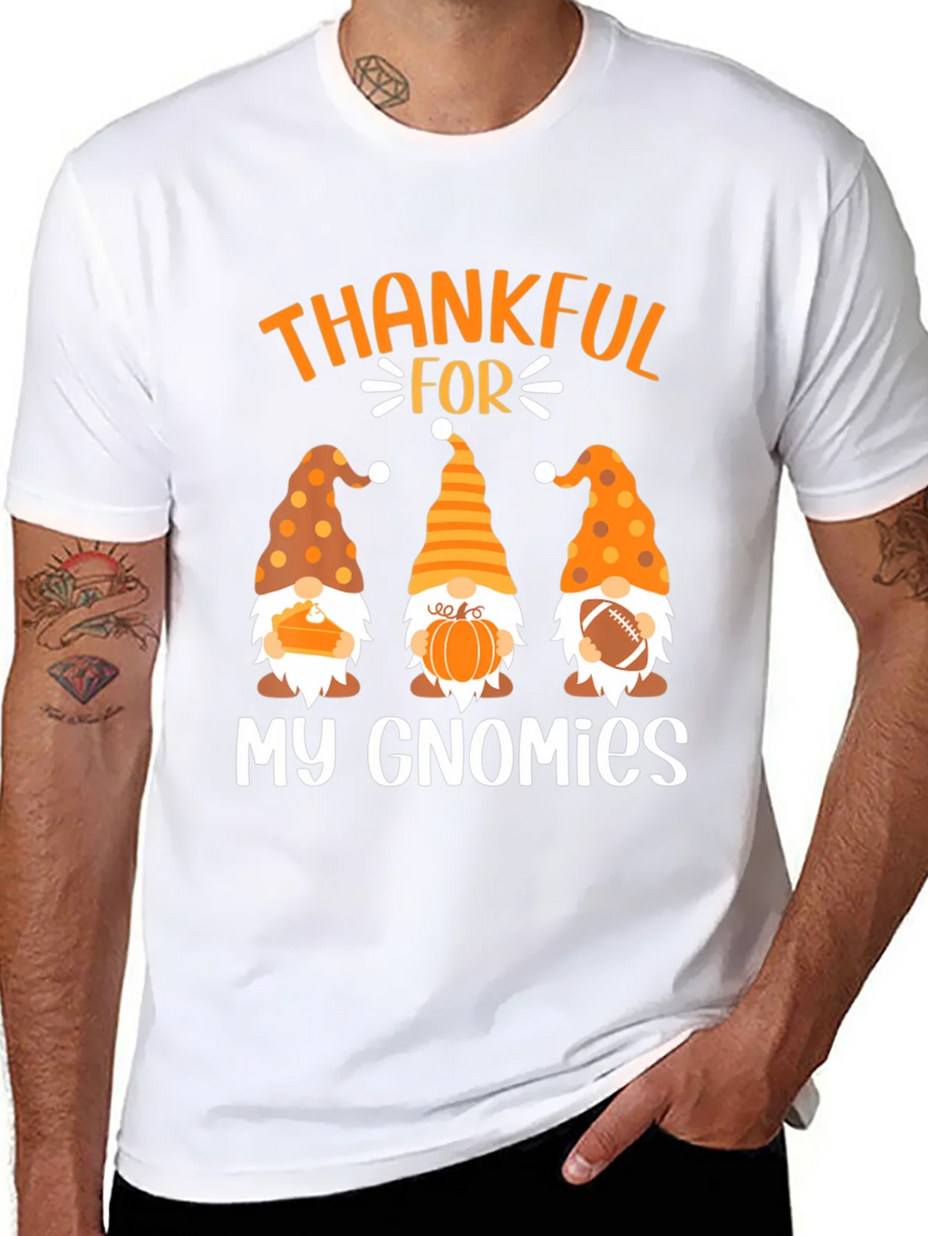 Thankful Gnomies Tee product image 7