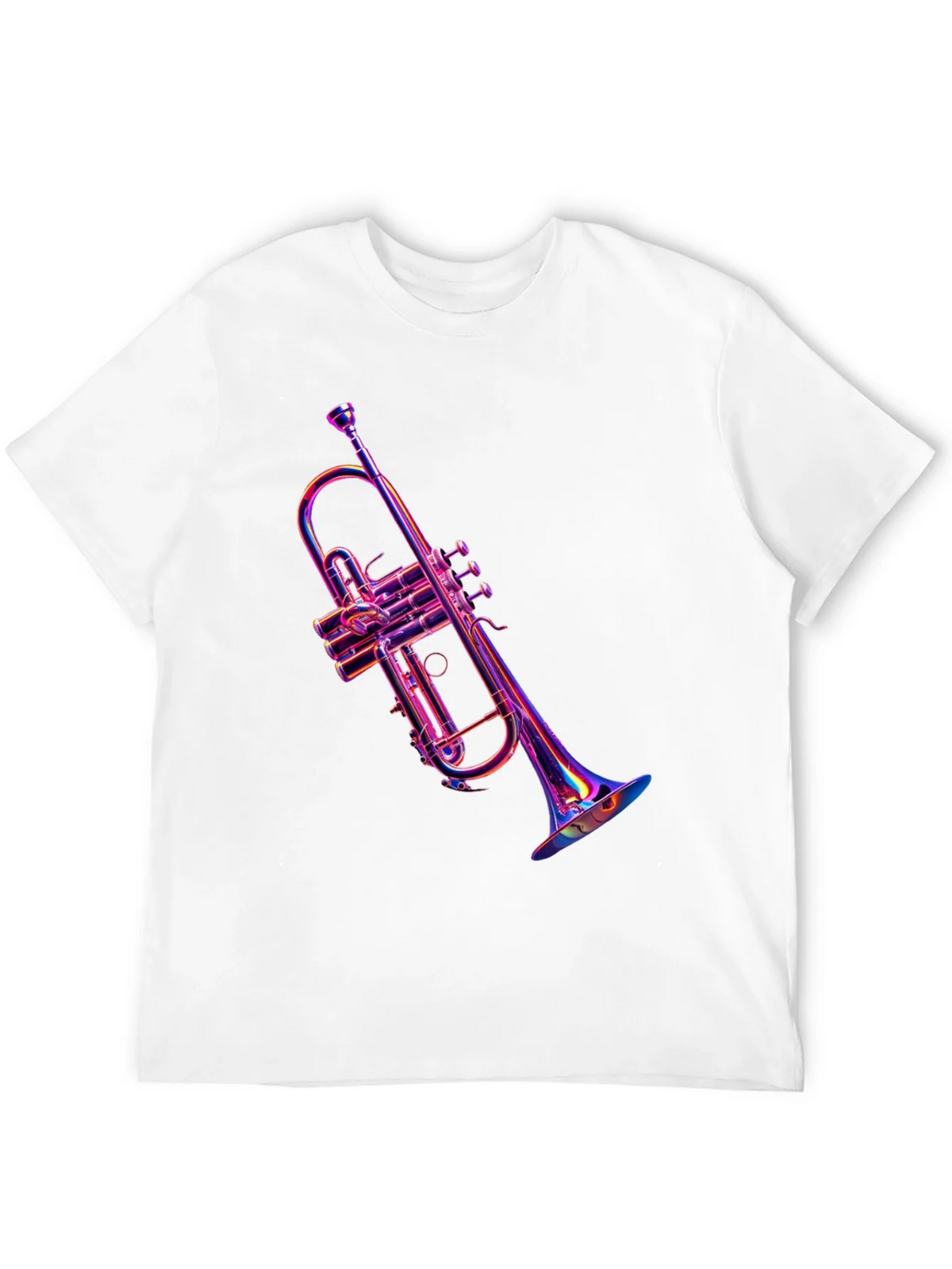 Vibrant Trumpet Graphic Tee - Music Lovers Apparel product image 11