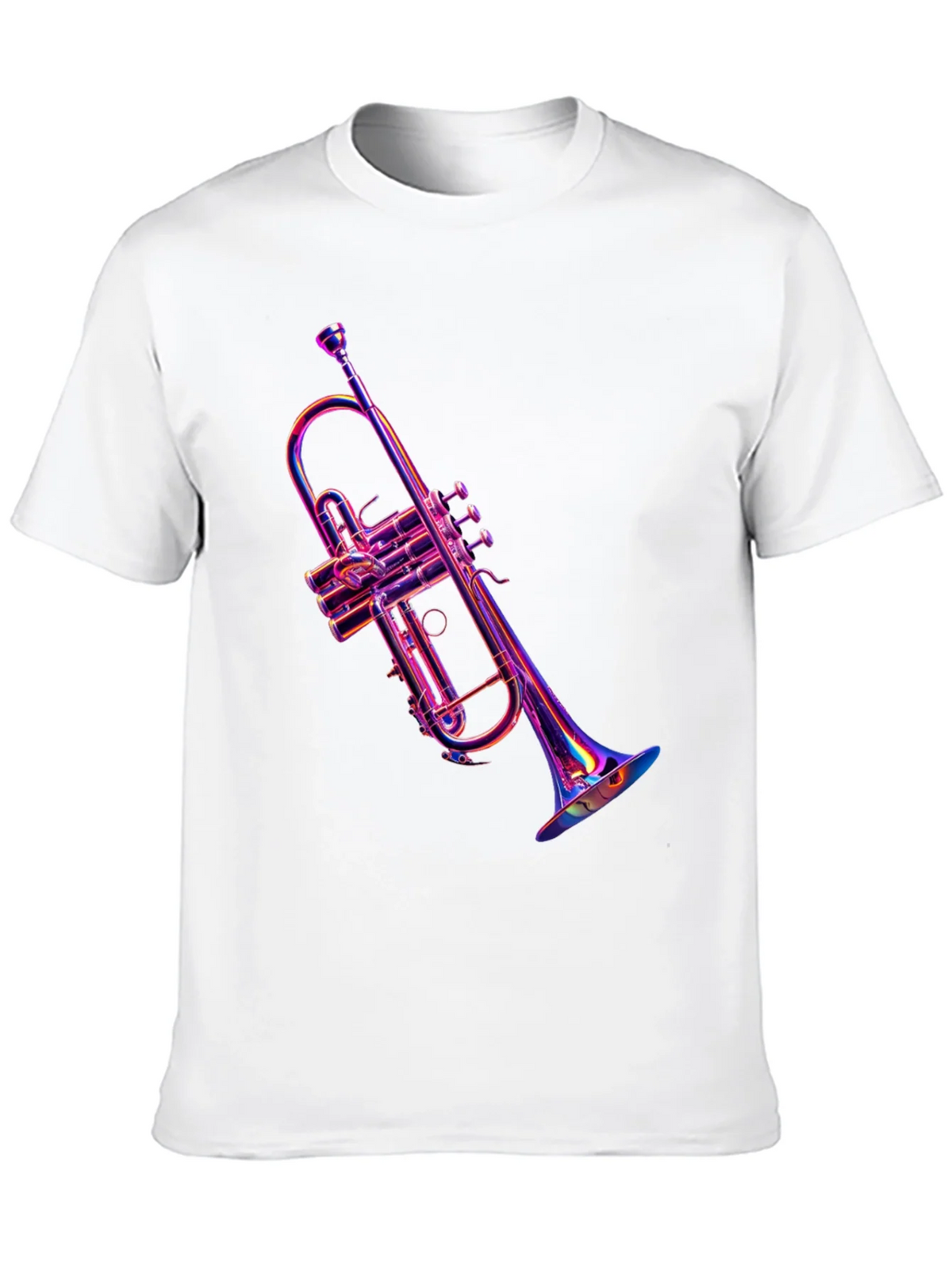 Vibrant Trumpet Graphic Tee - Music Lovers Apparel product image 9