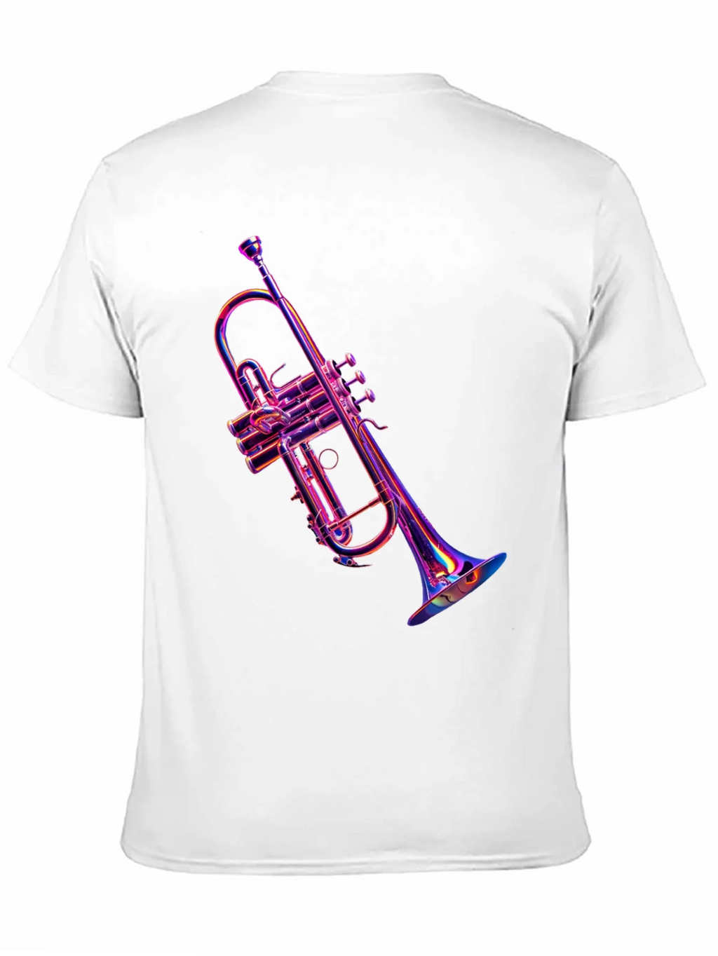 Vibrant Trumpet Graphic Tee - Music Lovers Apparel product image 10