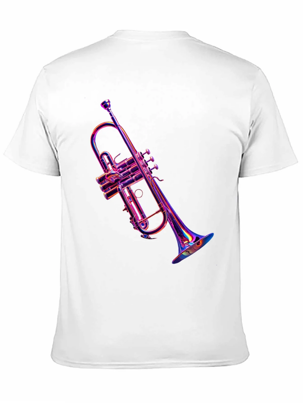 Vibrant Trumpet Graphic Tee - Music Lovers Apparel product image 10