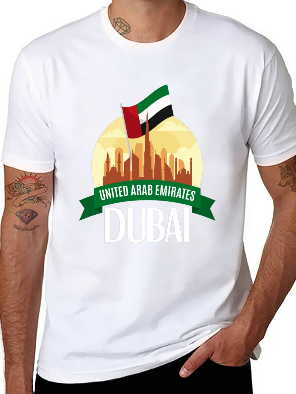 Dubai United Arab Emirates Graphic Tee product image 7