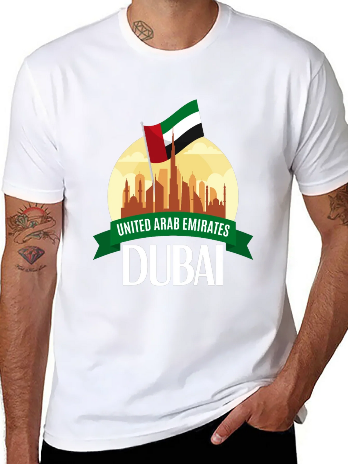 Dubai United Arab Emirates Graphic Tee product image 7